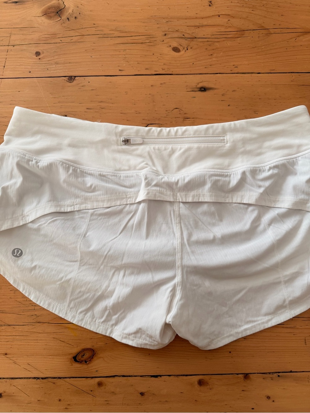 White Lulu Shorts